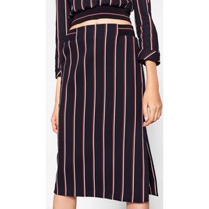 NWT Zara Striped Skirt Xs
